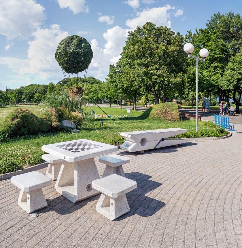 ENCHO ENCHEV - ETE Бетонный садовый стул  191  - Вид №2