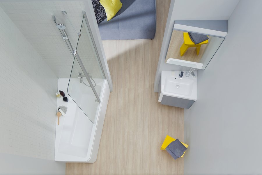 Зеркало 10° 650 R белый Ravak X000001079 - Вид №2