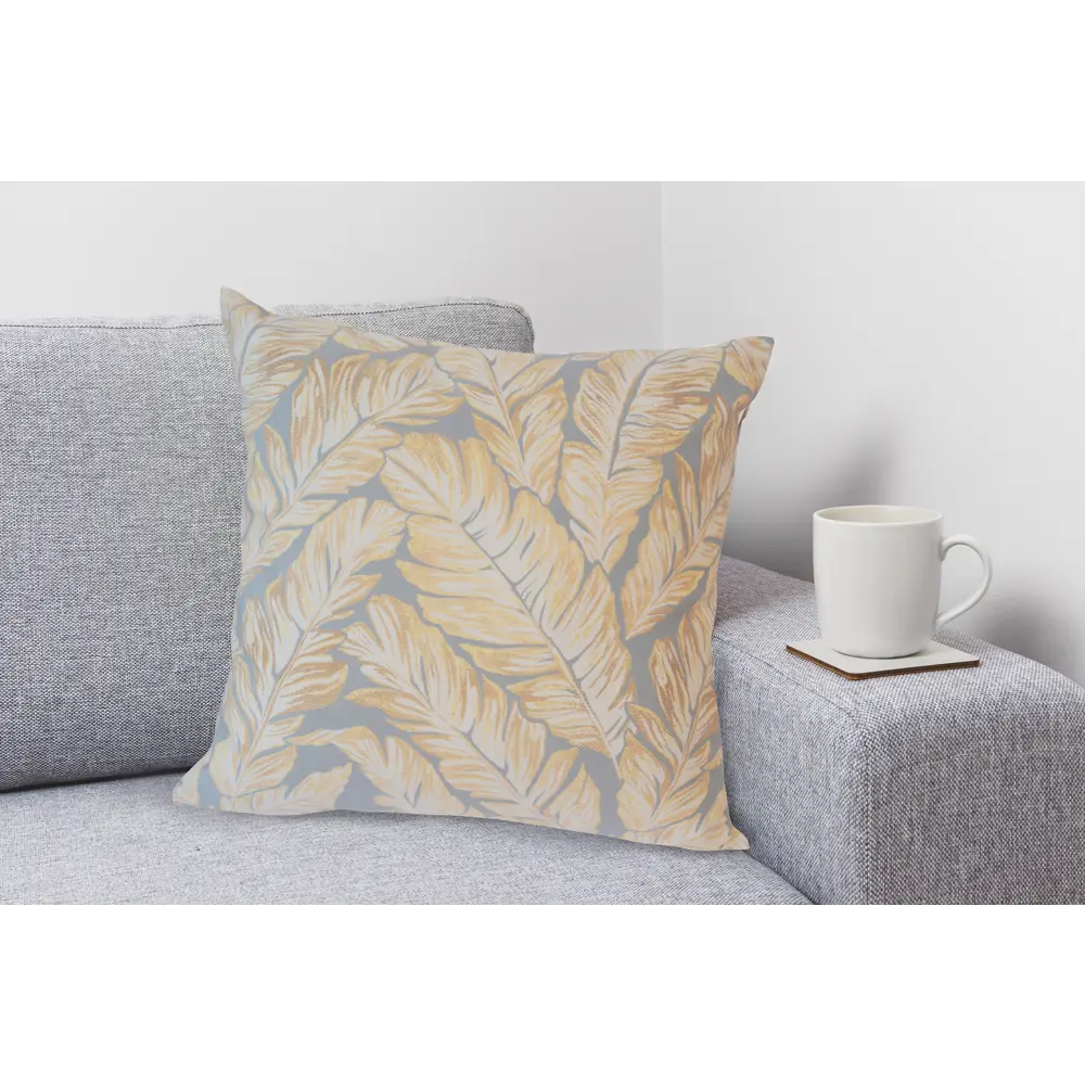 Подушка Seasons Felche 43х43 см бархат цвет серый STLM-2139258 - Вид №3