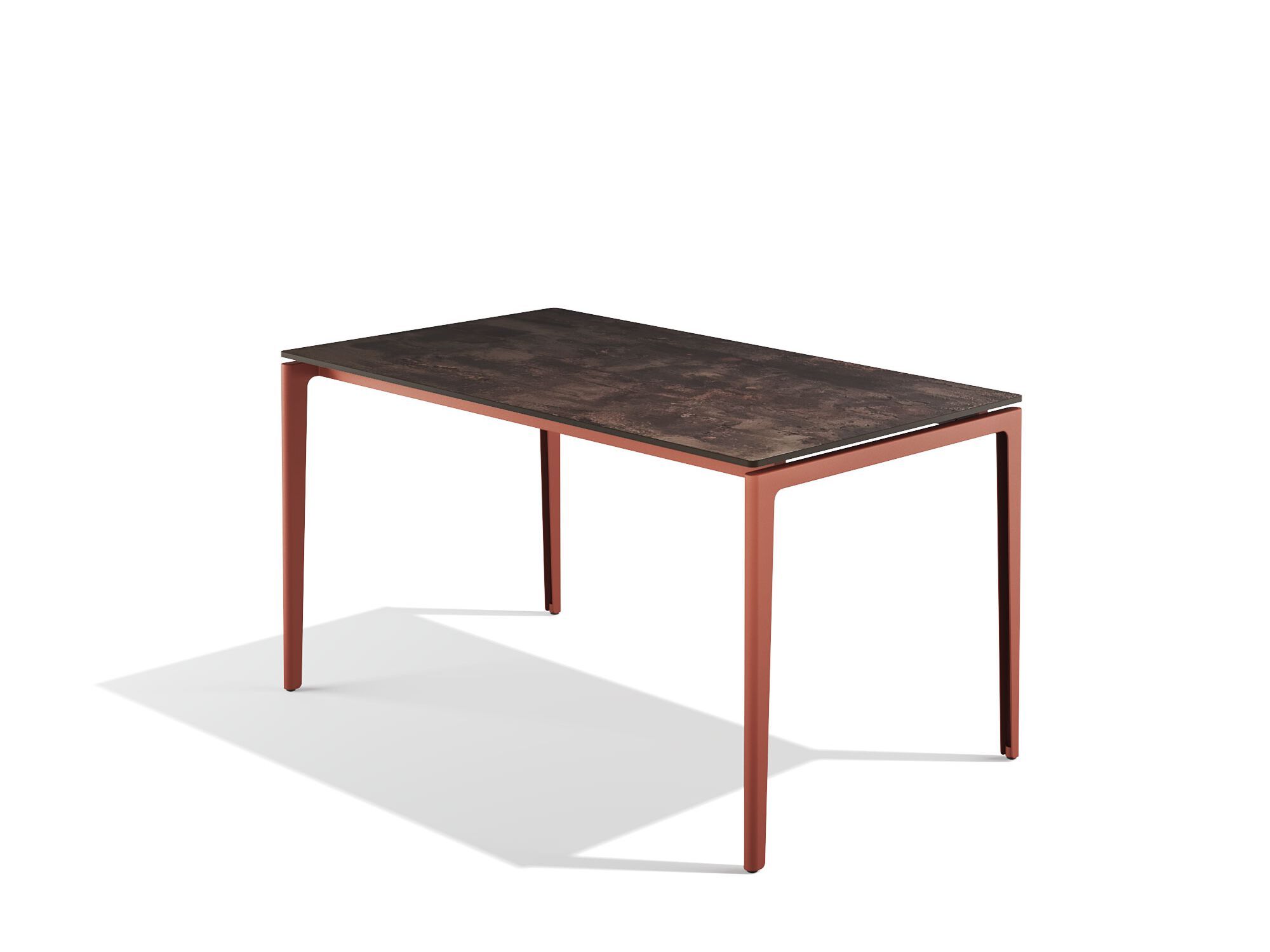 Прямоугольный стальной стол с порошковым покрытием BABEL D Гао ARCH-00007549