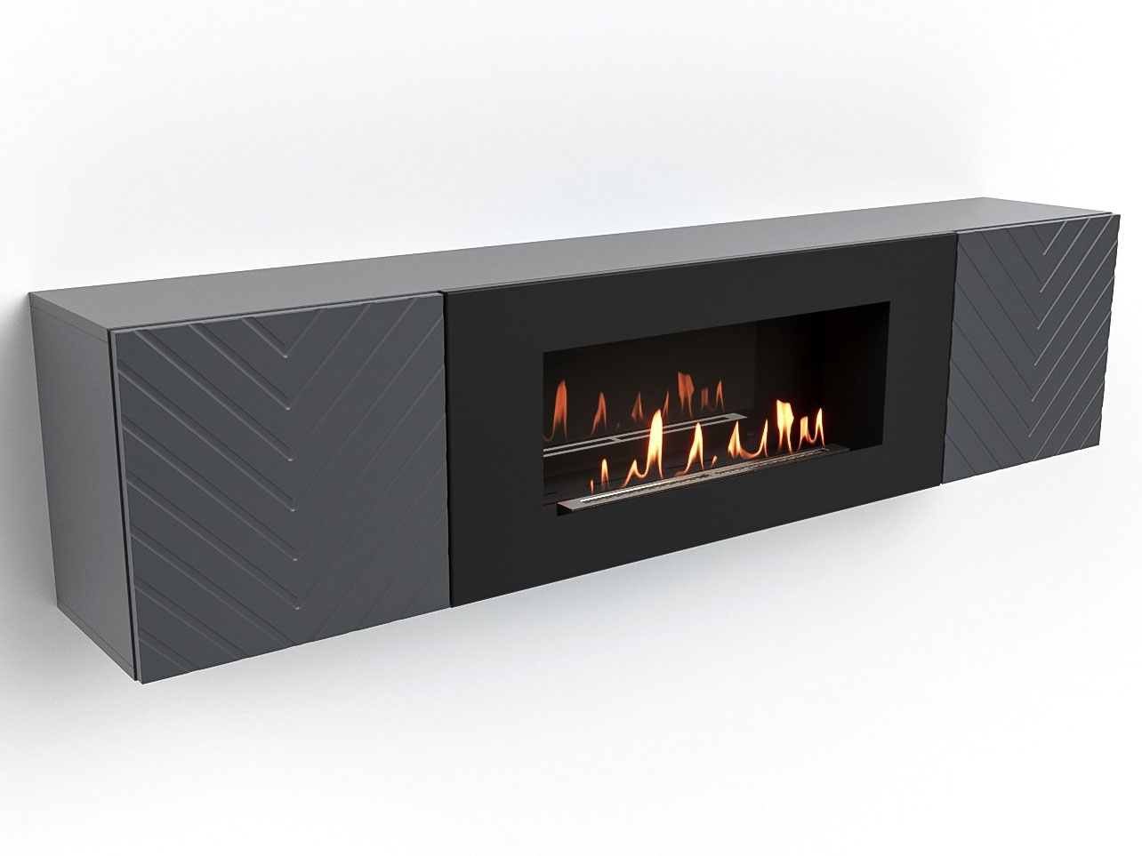 9101982 Биокамин с тумбой Firelight BFP-P1700V черный STDN-0123190