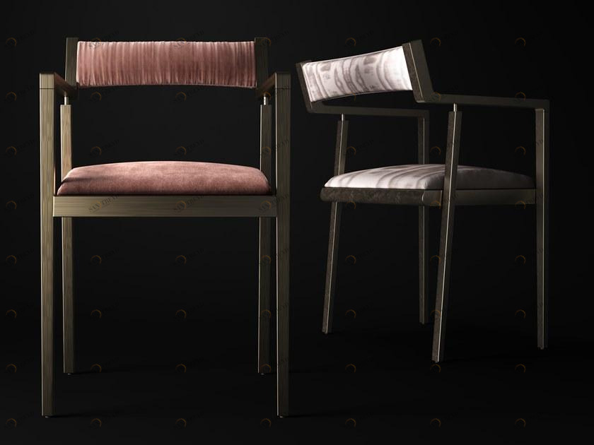 ROSSATO ARREDAMENTI Мягкое бархатное кресло с подлокотниками Home sun-id-1438017