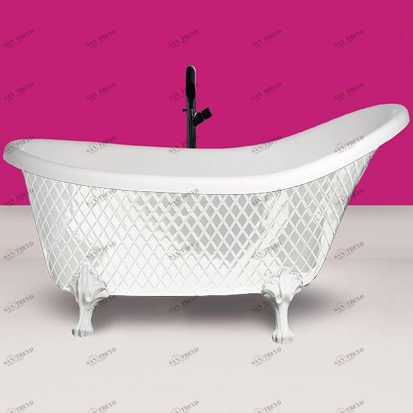 Ванна отдельностоящая Retro Legend Chesterfield Aquamass