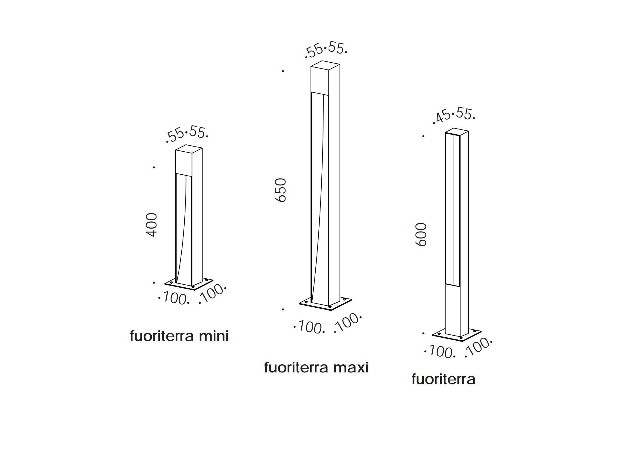 Стальной светодиодный светильник Corten™ Renzo Serafini FUORI TERRA ARCH-00114169 - Вид №6