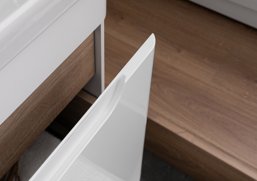 Тумба с раковиной Aquanet София 60 белый 0019695600182311 - Вид №6