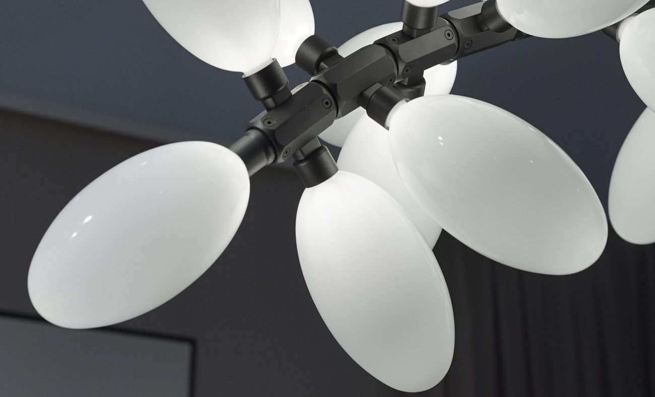 Подвесной светильник 9511M black от Delight Collection DELIGHT ДИЗАЙНЕРСКИЕ 243828 Белый  - Вид №2