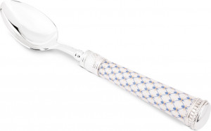 10667968 Русские самоцветы Ложка столовая Русские самоцветы, серебро 925 Серебро 925