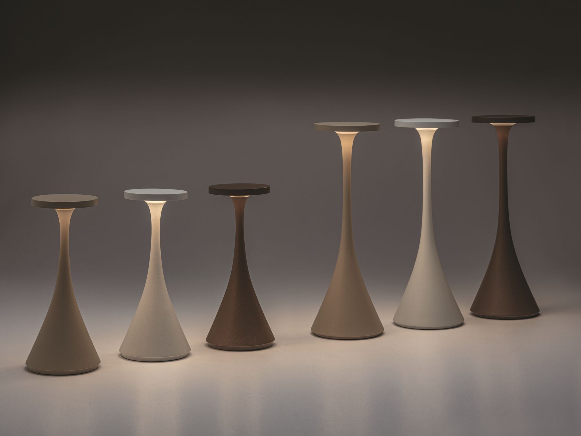 USB зарядка алюминиевая светодиодная настольная лампа PAN Portable ARCH-00015228