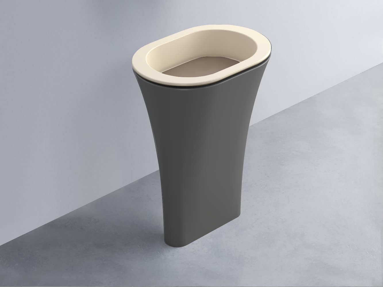 AMLA65-LN+AMPILO-AN+AMCOLO-CM Раковина Amedeo Ovale отдельностоящая cielo Enjoy + Amedeo Ceramica Cielo