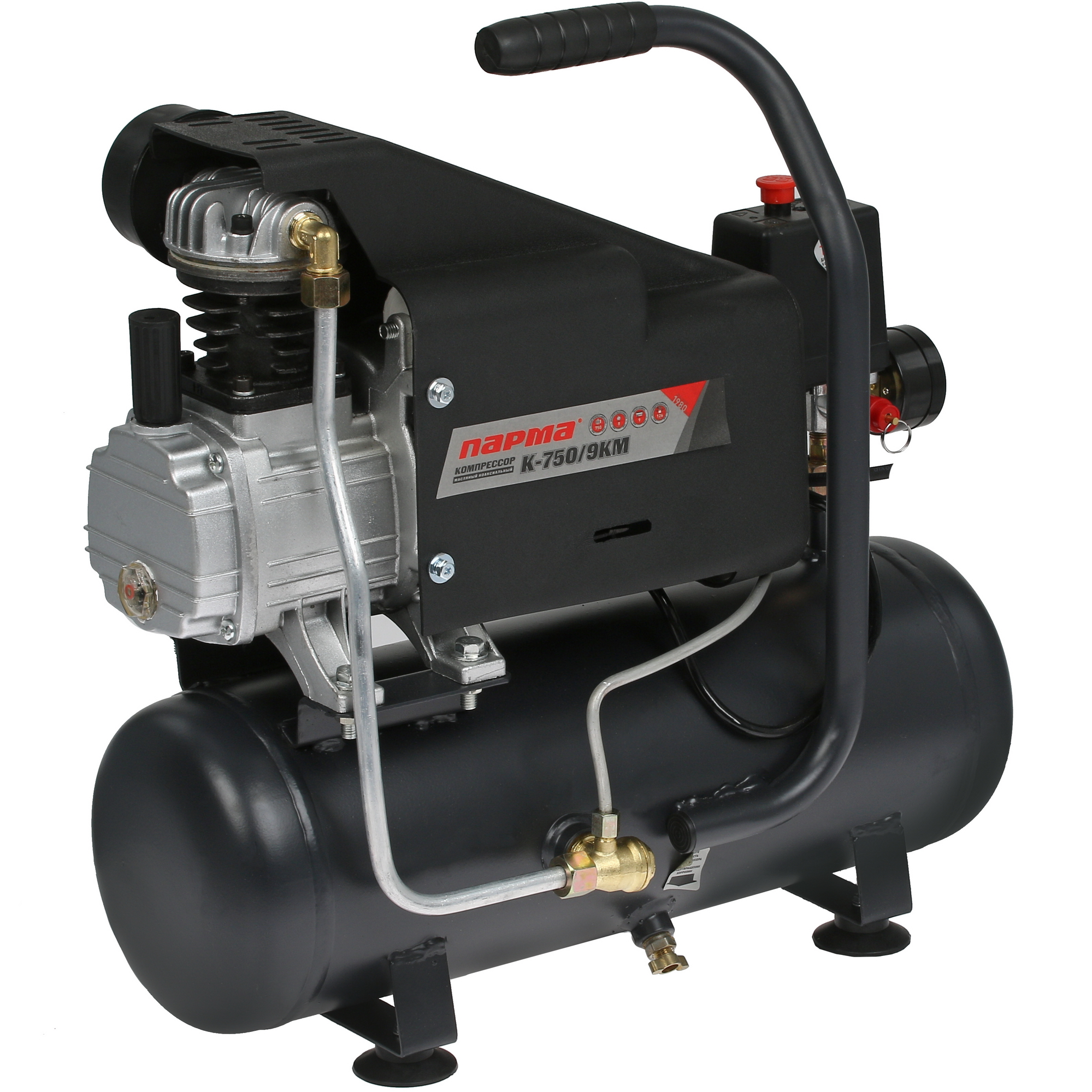 Компрессор поршневой масляный Парма K-750/9КМ 1081885 STDN-0019628 - Вид №2