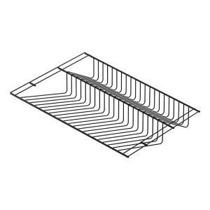 Полка сетчатая для обуви , 603x404 мм, чёрный LJPS0496 Public Steel Россия
