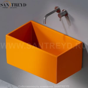 L112114 Подвесная раковина настенная прямоугольная A. e T. Italia Tower