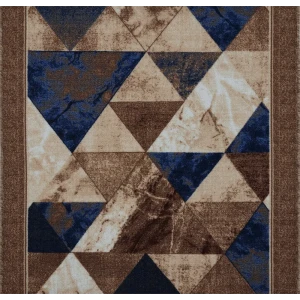 Ковровая дорожка полиамид/войлок Софора 1 м цвет коричневый