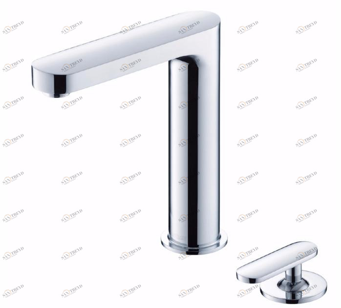 JUSTIME Кухонный смеситель на два отверстия, поворотный излив Charming 6922-x6-80cp