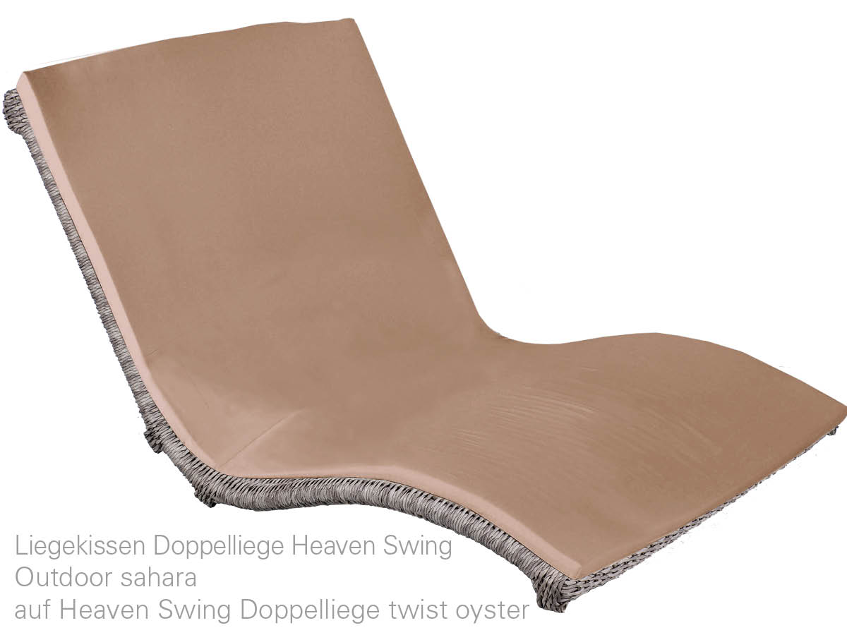 68.00.0438 Heaven Swing Twist oyster двуспальная кровать Mbm  - Вид №4