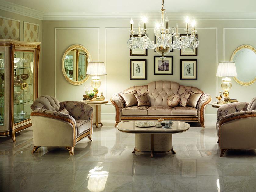 Arredoclassic Овальный журнальный столик для гостиной Melodia sun-id-1478607 - Вид №1