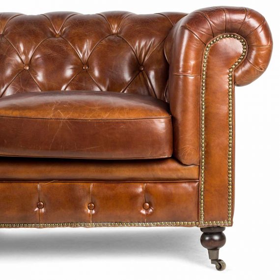 080760 Кожаный диван Francisco Segarra Chester Santreyd - Вид №3