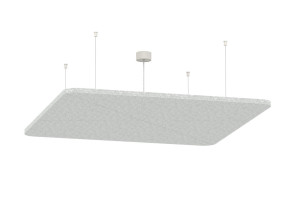 Рециркулированный Pet LED акустический подвесной светильник