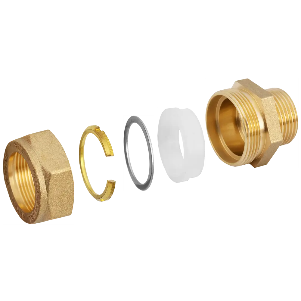 Обжимная муфта Stahlmann 20×3/4" для гофрированных труб 82650023 STLM-0032853 - Вид №1