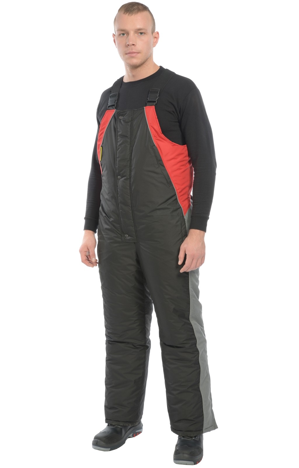 64764 Костюм "Ультра" зимний красно-черный  Зимняя спецодежда  размер 52-54/170-176  - Вид №13