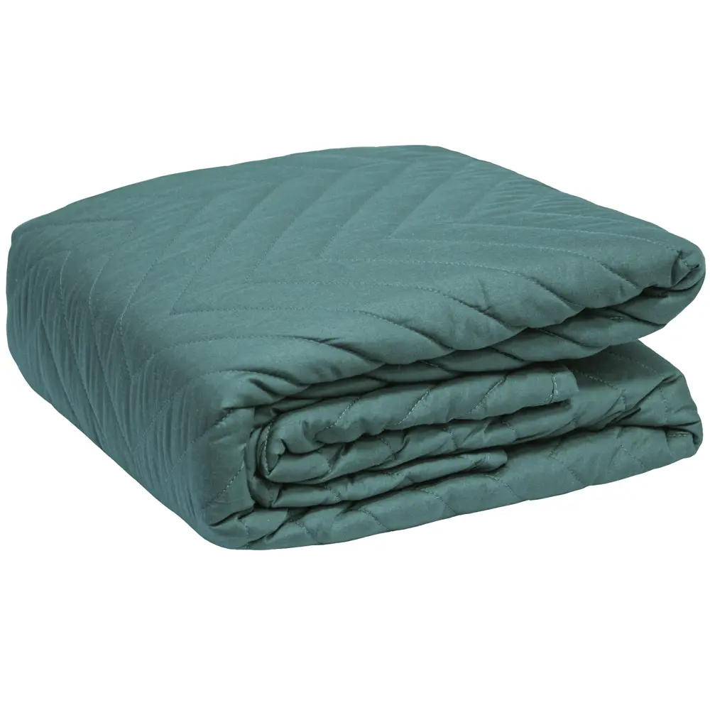 INSPIRE Nicolosi — бирюзовое покрывало из микрофибры 240x200 см 89334498 STLM-1027906