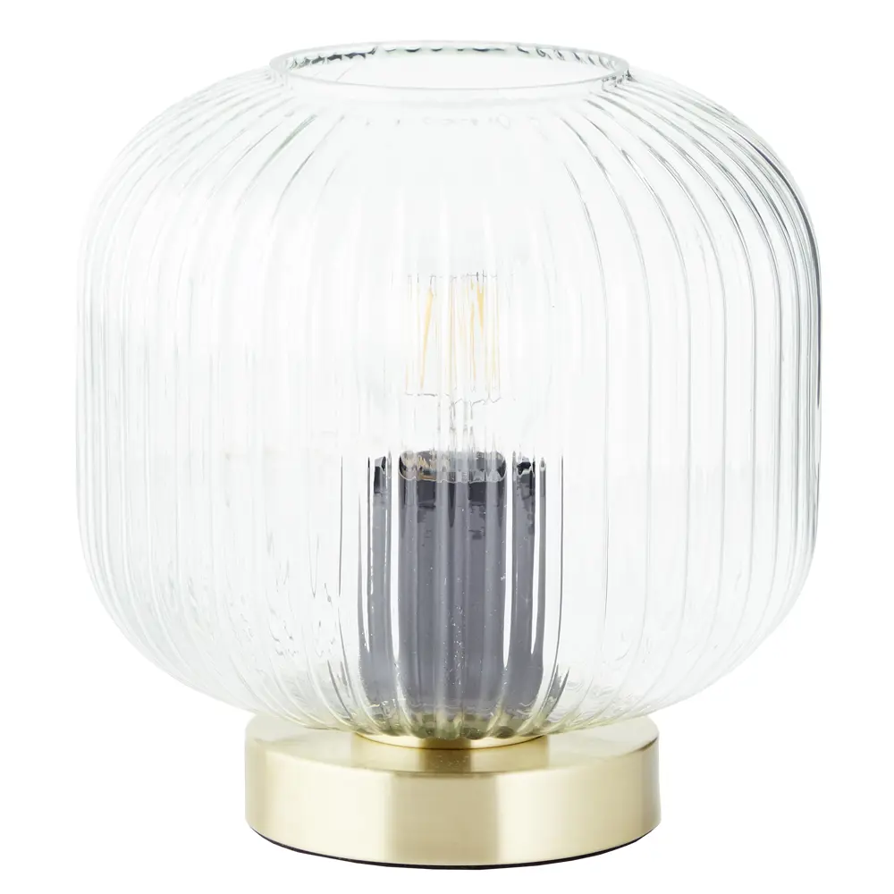 Настольная лампа Inspire «Dipsy» MAX60WH21 цвет прозрачный 87551807 STLM-2202397  - Вид №2