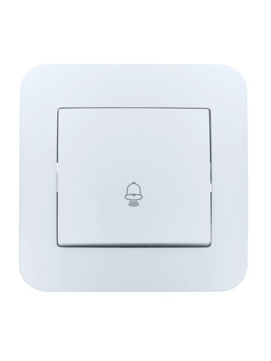 ASTI Кнопка звонка белый LEZARD 7081-0202-103 - Вид №1