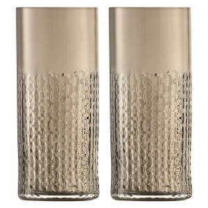 G1641-14-149 Набор высоких стаканов wicker, 400 мл, коричневый, 2 шт. LSA International