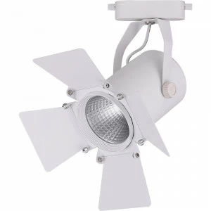 Светильник трековый светодиодный со шторками на шинопровод 21 см белый 4000K AL110 32554 FERON  00-3955598 Белый