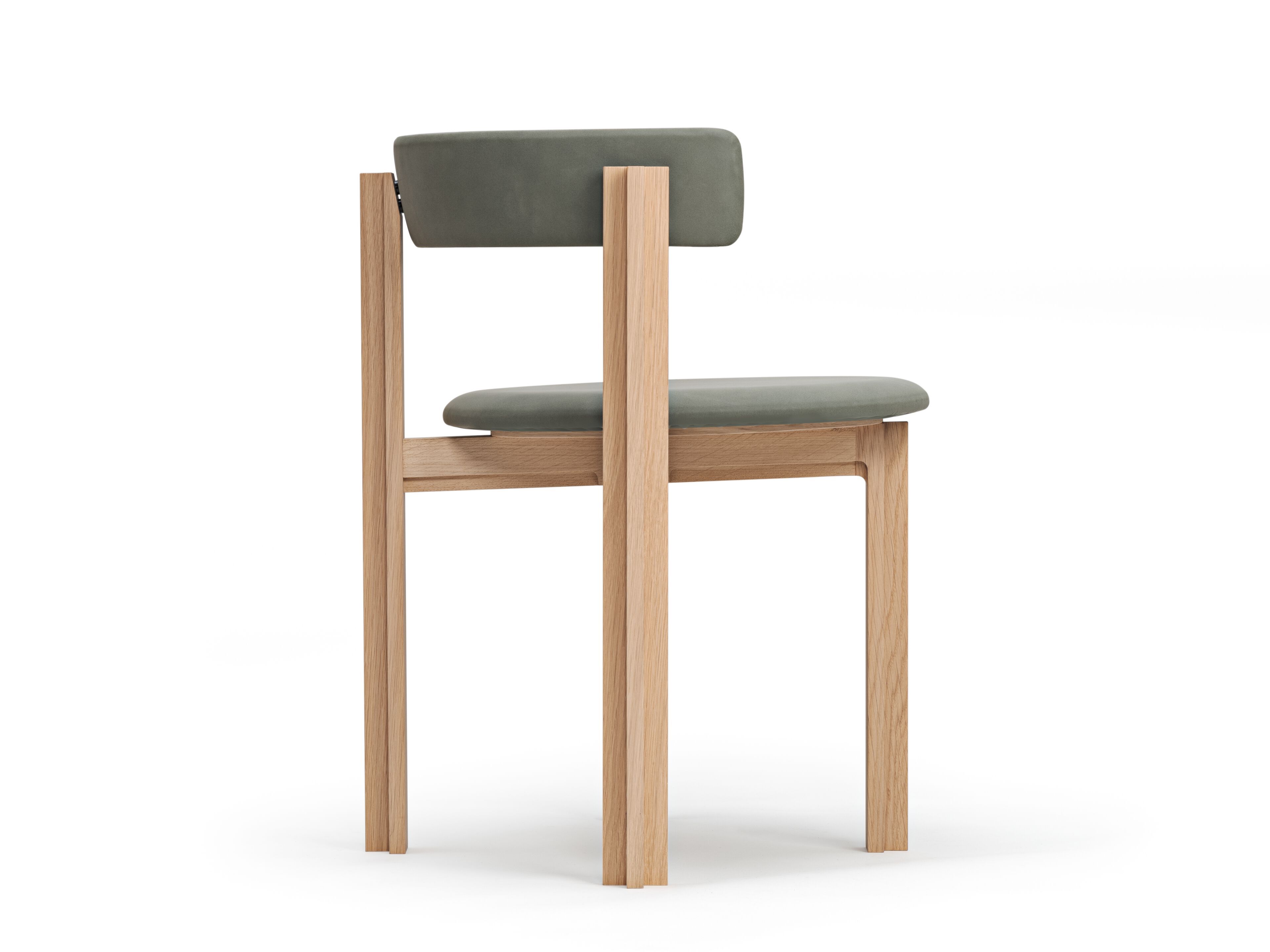 Дубовый стул с мягким сиденьем Karakter Principal ARCH-00109418 - Вид №1
