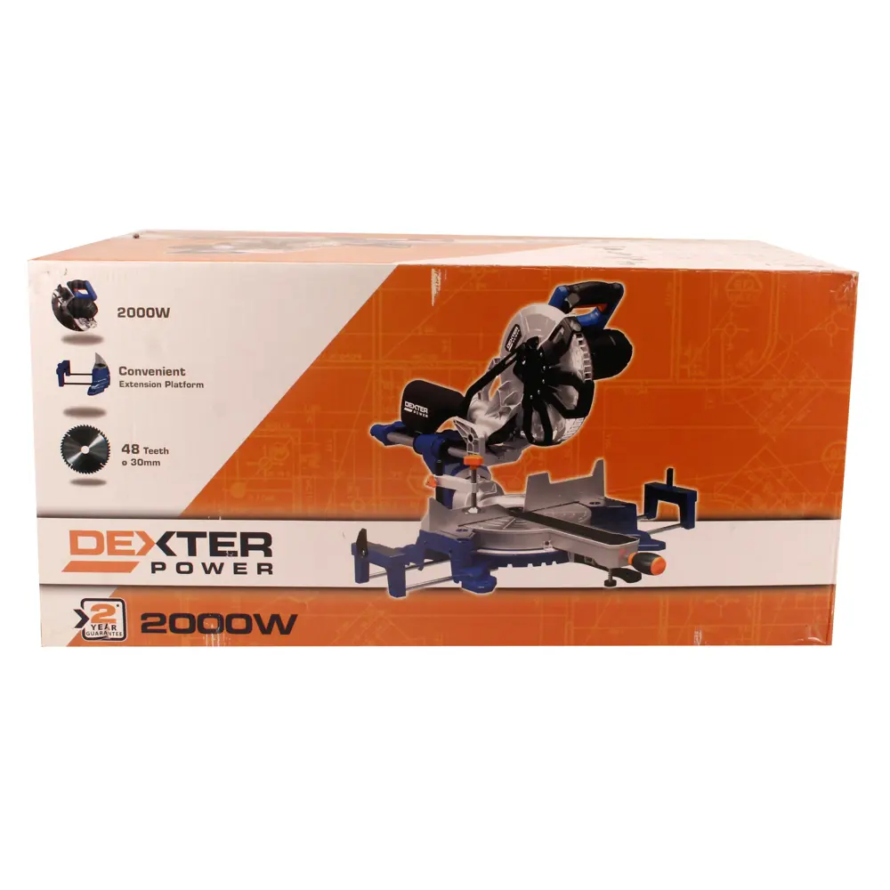 Пила торцовочная Dexter Power J1G‐ZP28‐255A, 2000 Вт, 255х30 мм 17865836 STLM-2096311  - Вид №5