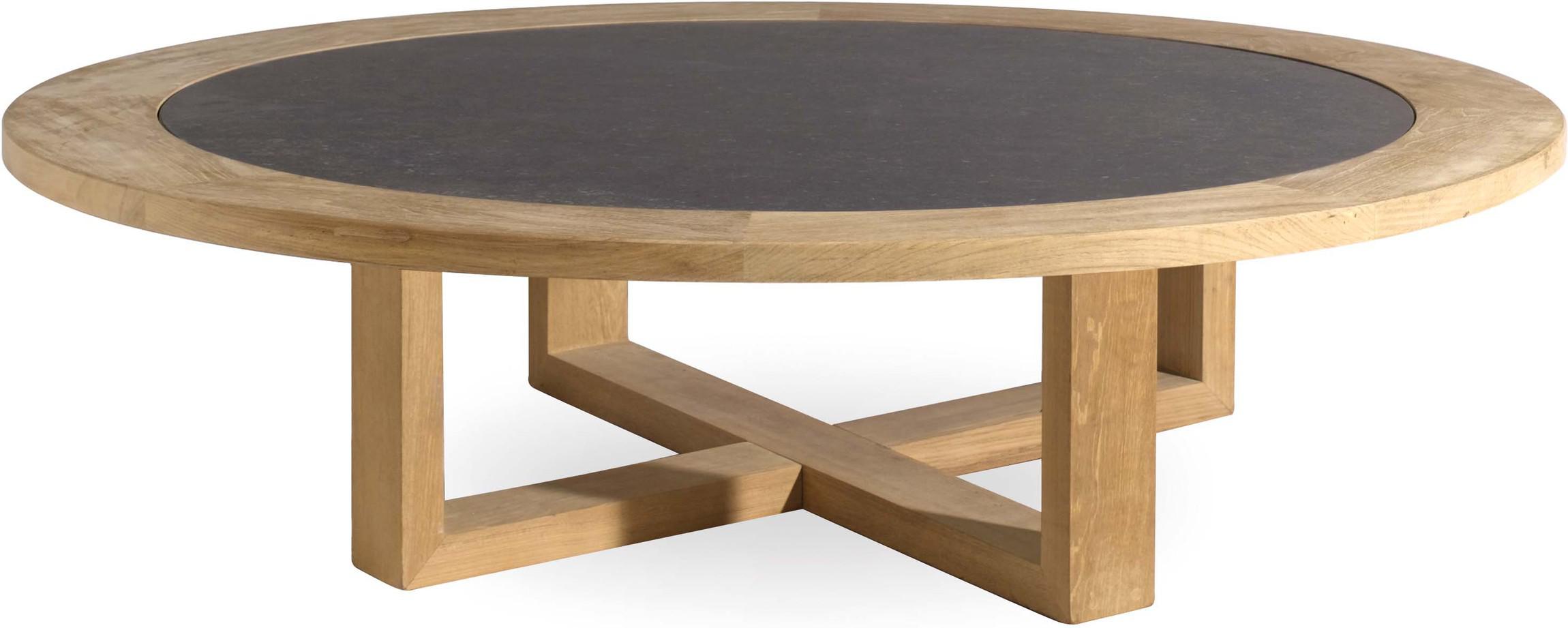 MNST114 Журнальные столики teak ⌀130см Manutti Siena