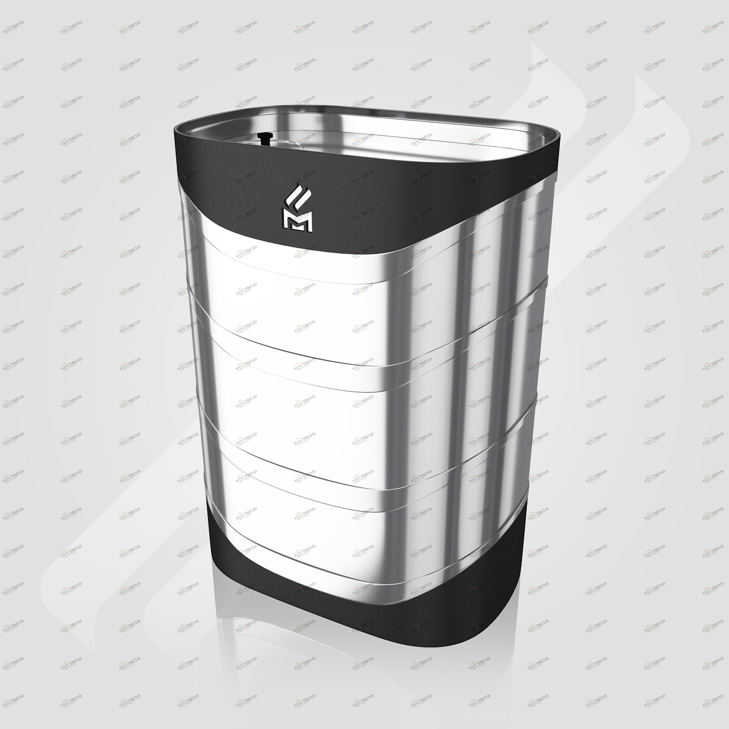 Бак навесной MAGMA 80 л. (0,5 мм AISI 439) вертикальный 6421