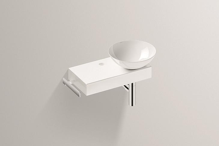 5257000000 Умывальник с тумбой, wp.pn2, белая, proshield, глазурованная, белый Alape серия PN (Piccolo Novo) 