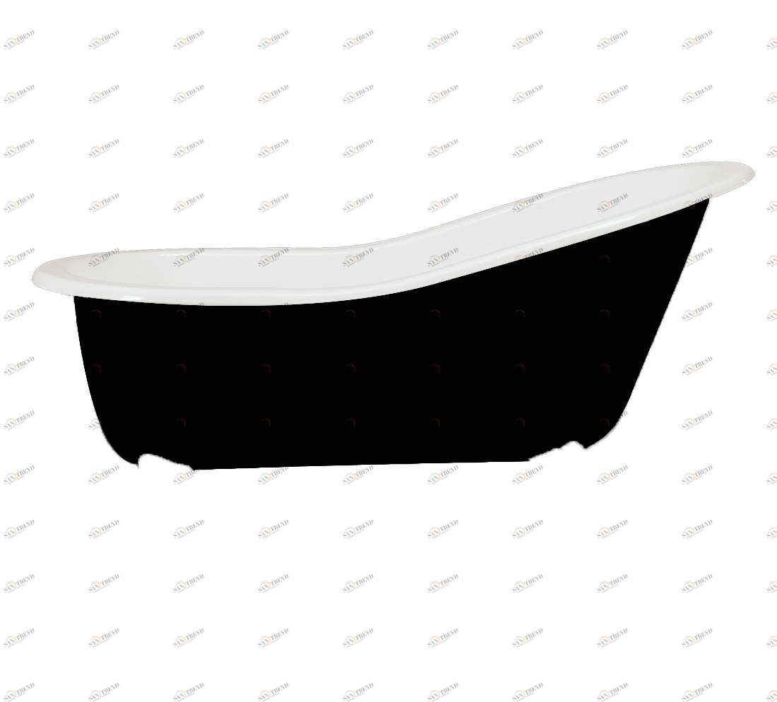 Gentry Home Bexley Cast iron bathtubs with feet Ral 9005 GH103236 