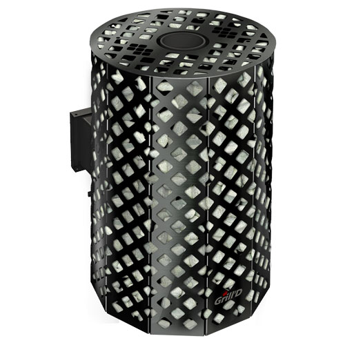 Печь для бани GRILL'D Violet Romb Long PRO с закрытой каменкой 6660 - Вид №1