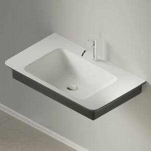 ACER10701RBG Подвесная раковина настенная прямоугольная Agape  серая