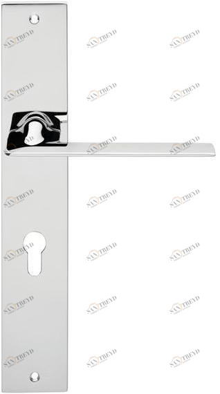 LINEA CALI' Ручка из хромированной латуни на пластине Jet sun-id-1479931