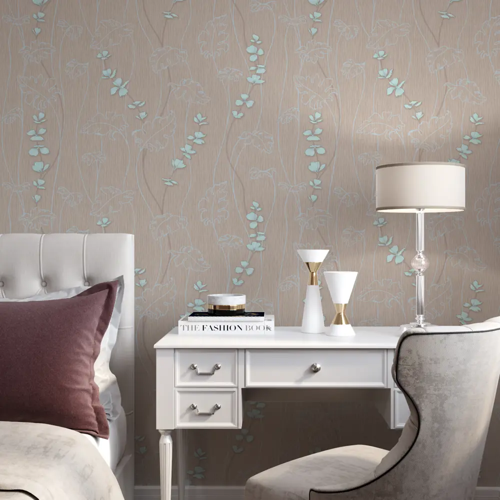 Обои флизелиновые Палитра Sakura коричневые 1.06 м 7136-82 13928940 STLM-2205942 - Вид №2