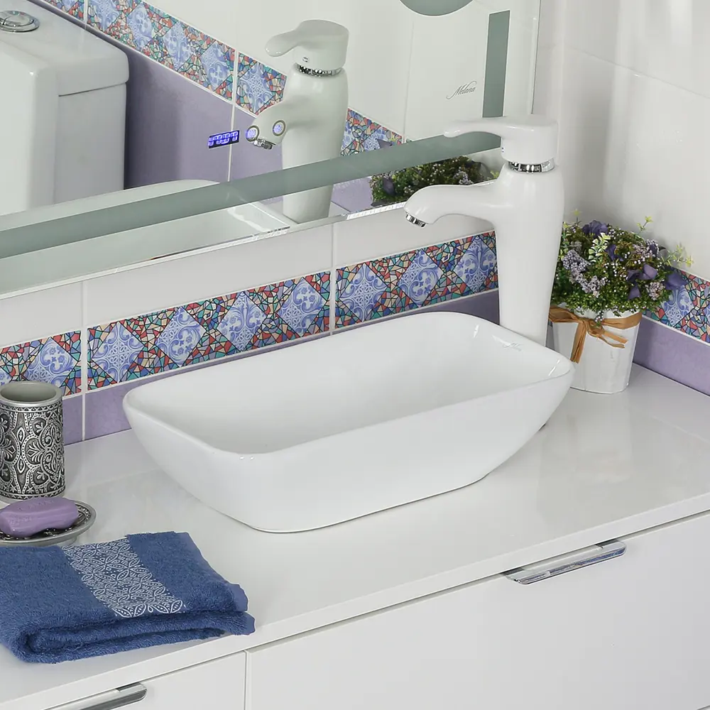 82381813 Раковина Melana MLN-78161 накладная 23 см STLM-0025985 Pepo - Вид №5