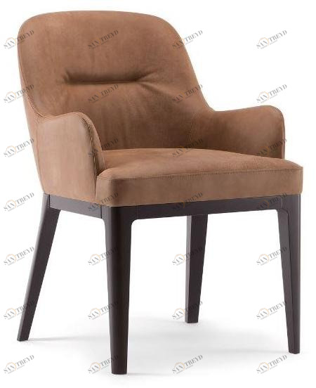 Tirolo Кожаное кресло с подлокотниками Lotus 063 po