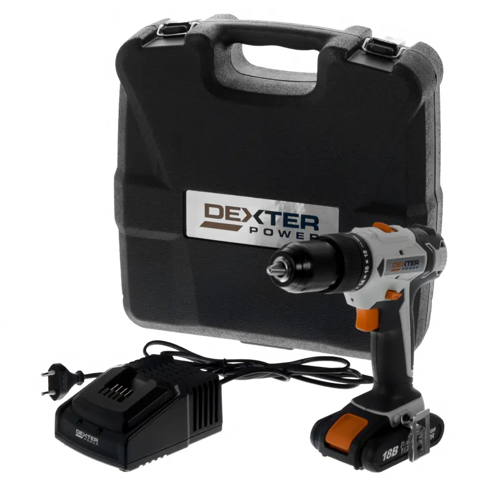 Шуруповерт Dexter, Li-ion 18 В, 2 Ач DEXTER POWER STLM-2061507 - Вид №3