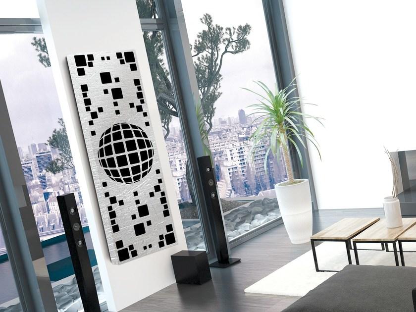 Termo Design Алюминиевый радиатор / декоративный радиатор Doppia piastra - foglia argento Dp 00500 - Вид №8