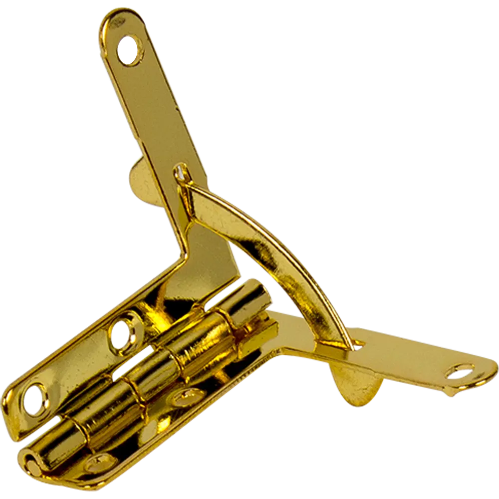 Петля для шкатулок с ограничителем 32x30 мм, цвет золото, 2 шт ЛЕВША STLM-2057646