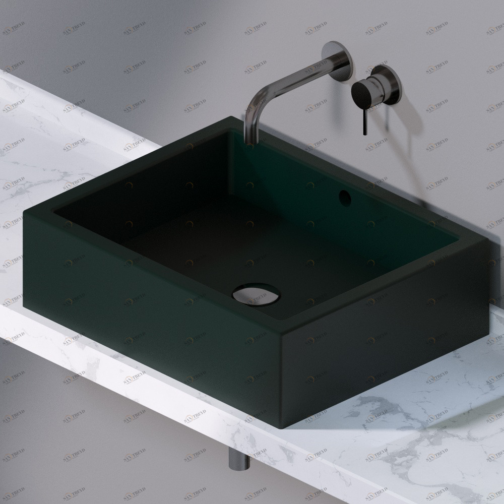 L259143 Накладная раковина на столешницу  прямоугольная A. e T. Italia Bold AeT ITALIA