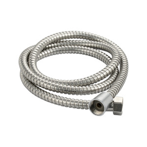 GFmark - Шланг душевой 1/2 " 1,5 м металлический, в пакете, код: 0004