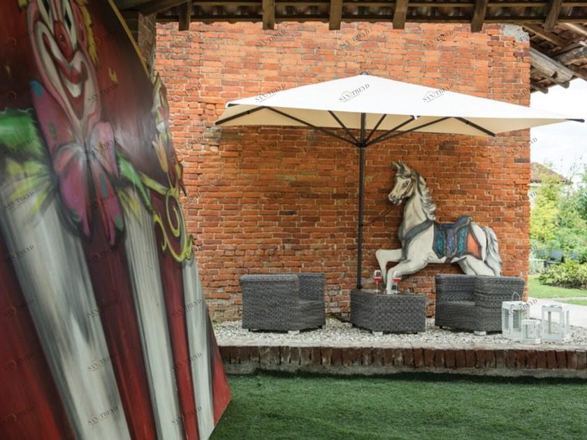 FIM Зонт с боковой стойкой Alluminio sun-id-1500465