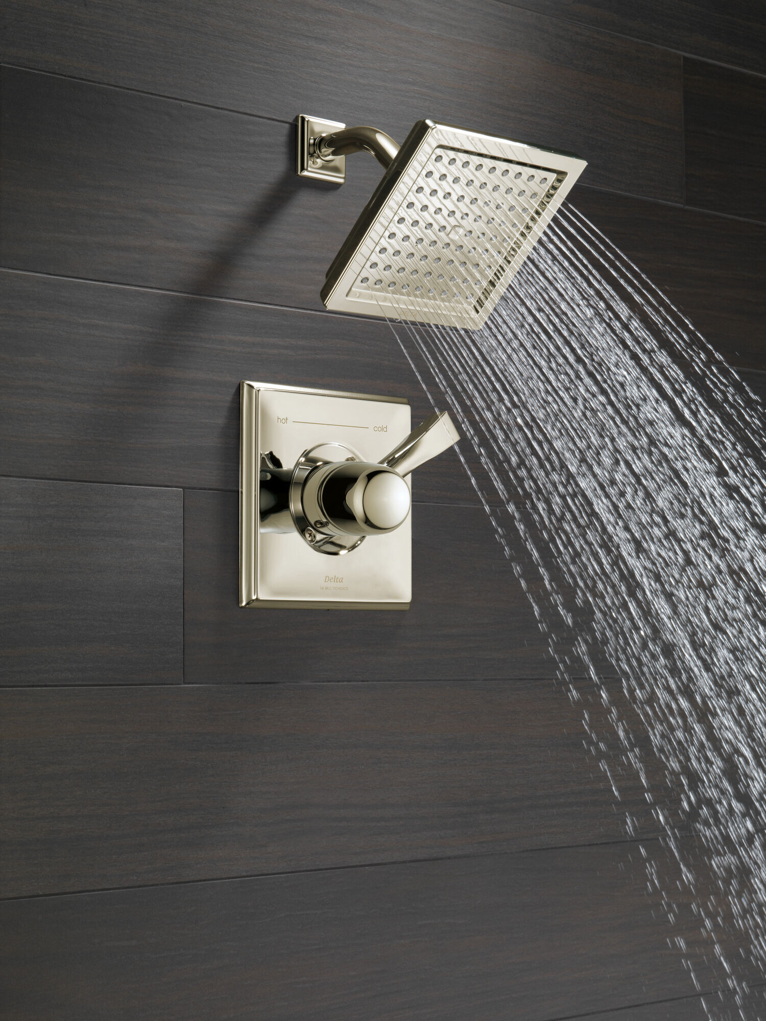 T14251-PN Облицовка для душа Monitor® серии 14 Delta Faucet Dryden Полированный никель  - Вид №3