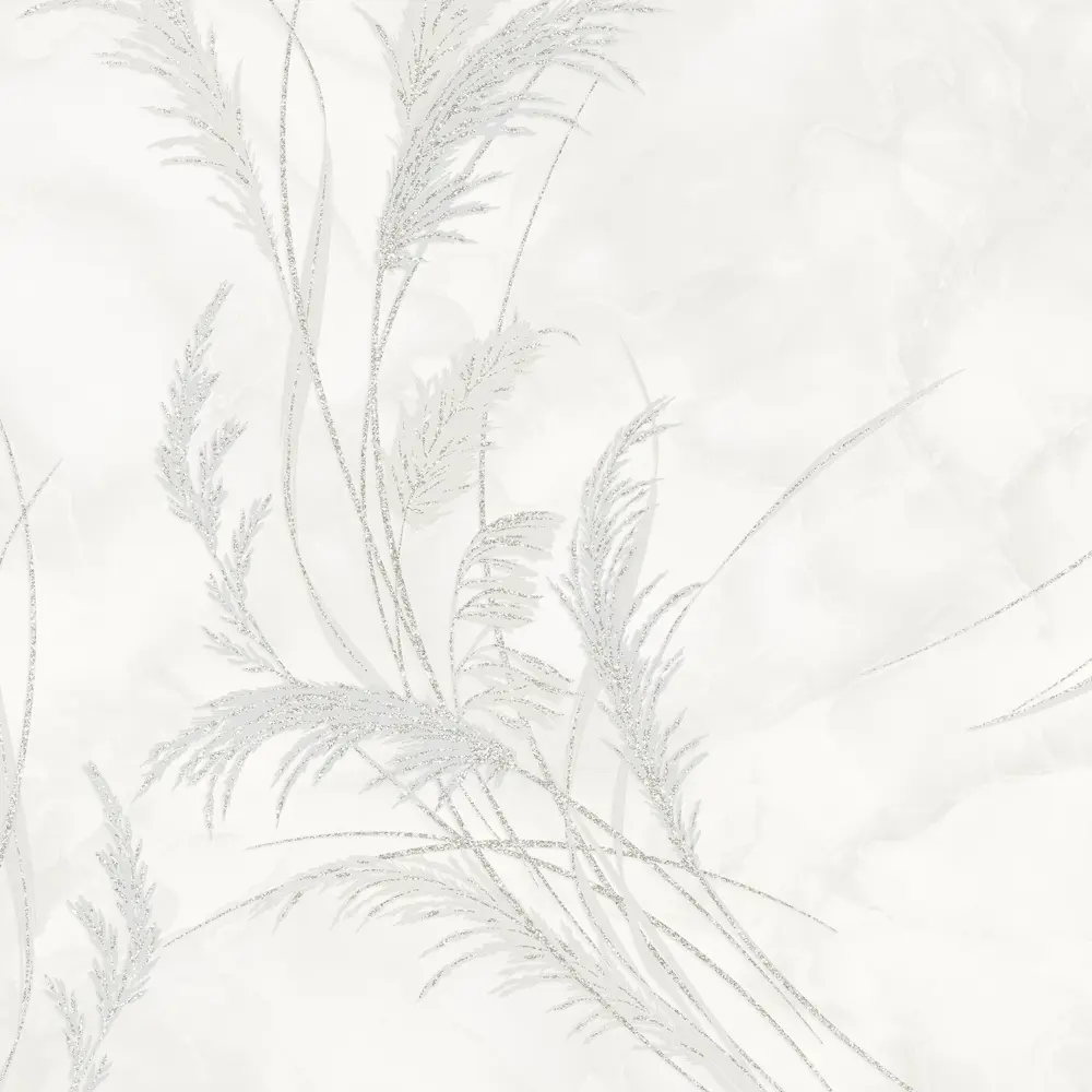 Anturage Tenero - флизелиновые обои молочного цвета с растительным орнаментом 89414276 STLM-1569253 - Вид №1