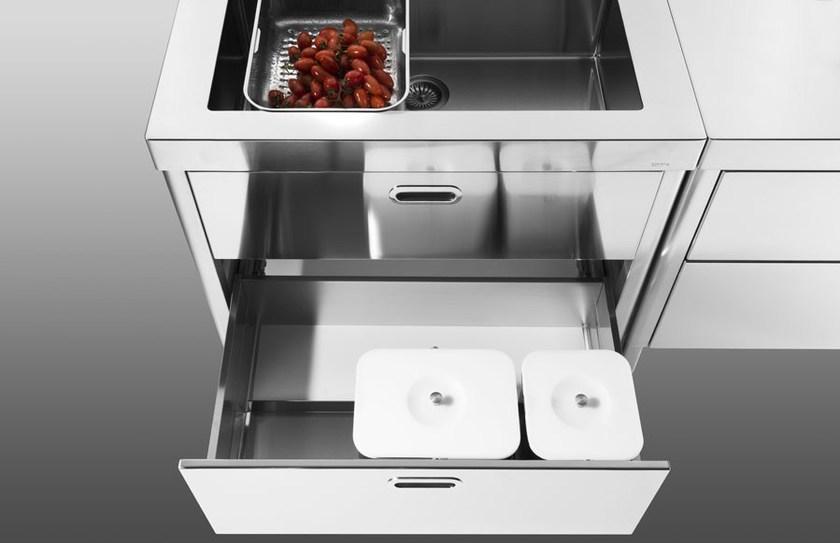 ALPES-INOX Кухонный гарнитур со складной плитой и ванной Liberi in cucina sun-id-1507627 - Вид №5